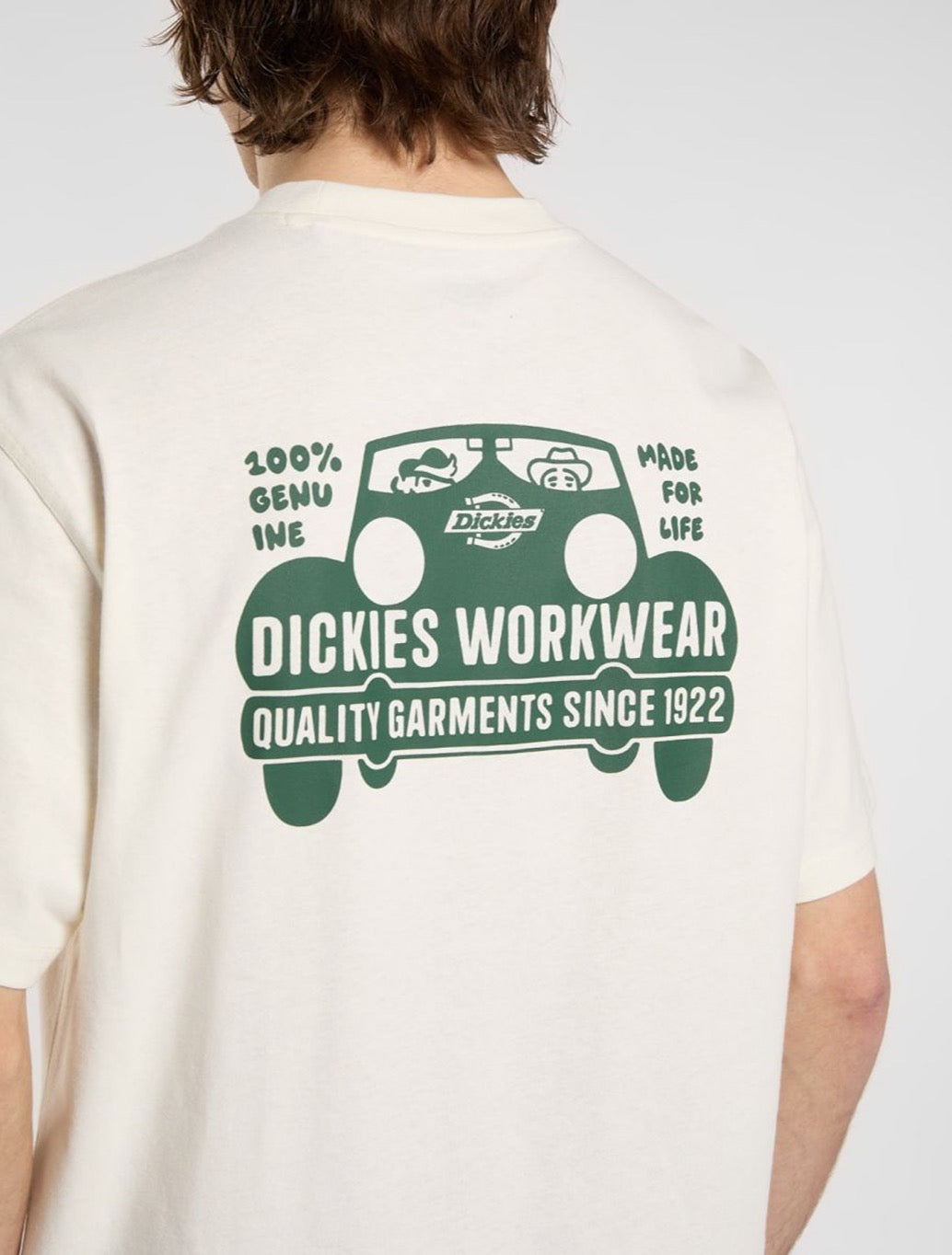 Dickies - Gordonsville Mid Weight T-shirt - Ecru