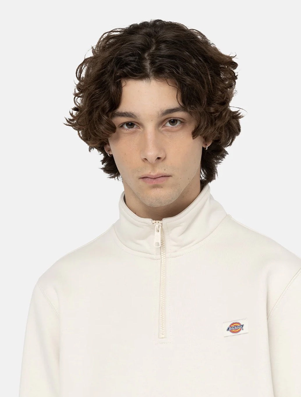 Dickies - Oakport Quarter Zip - Cream