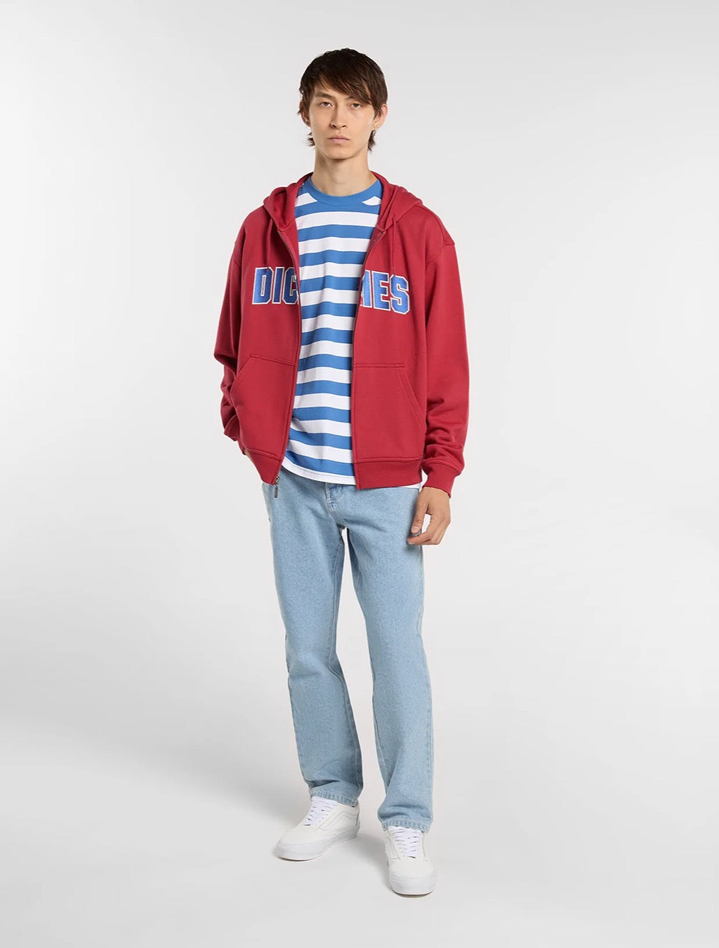 Dickies - Rivergrove Midweight T-Shirt - Blue Stripe