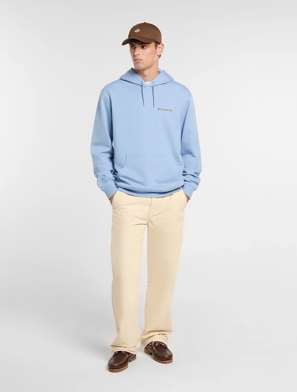 Dickies - Thornville Pullover Hoodie - Light Blue