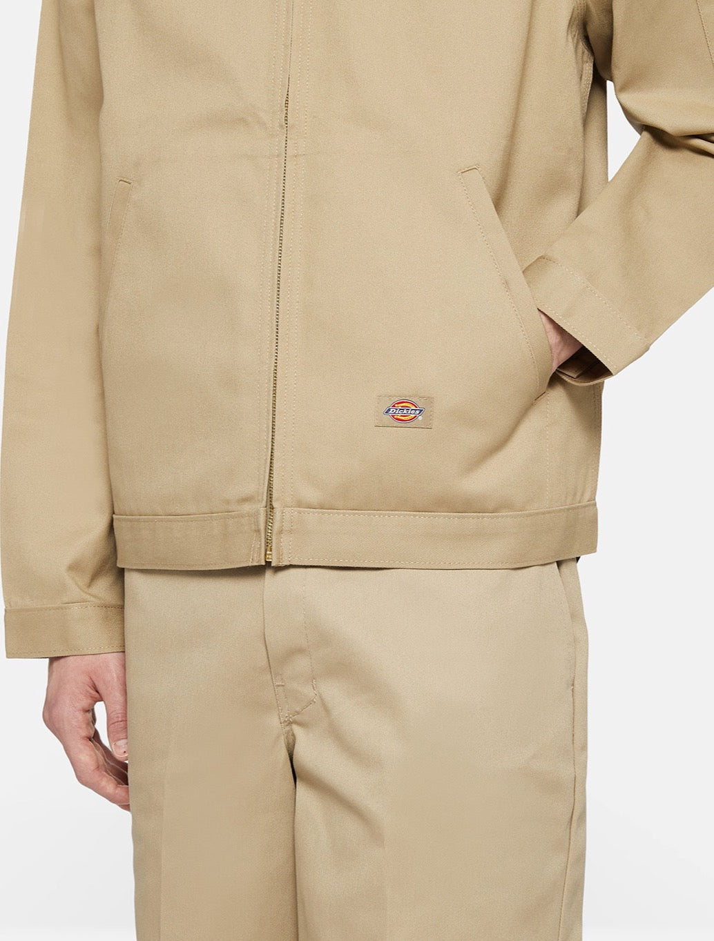 Dickies - Unlined Eisenhower Jacket - Light Khaki
