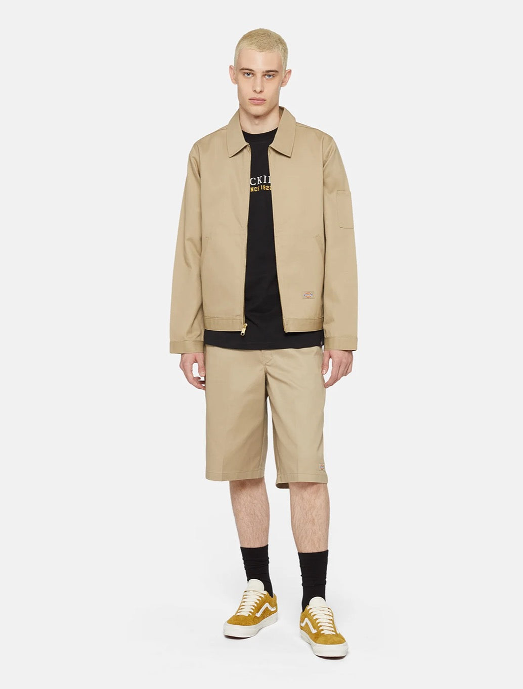 Dickies - Unlined Eisenhower Jacket - Light Khaki