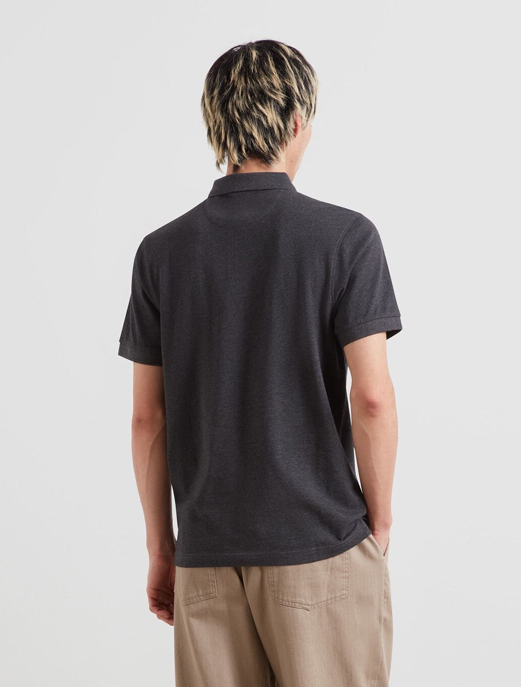 Farah Cunningham Polo Shirt in Charcoal