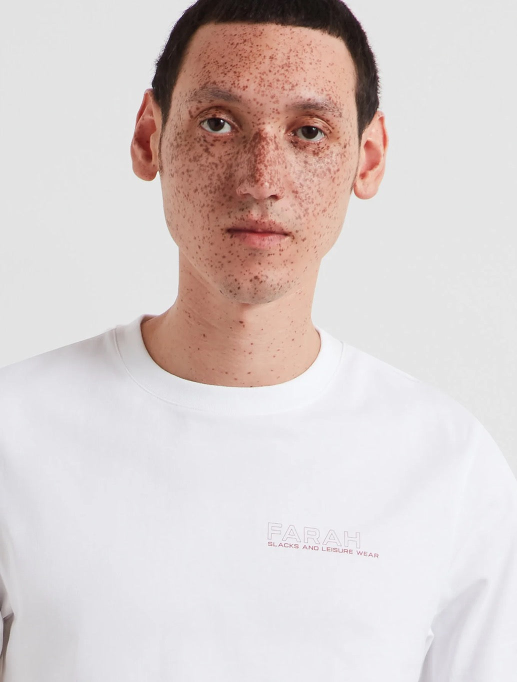 Farah - Dante Graphic T-Shirt - White