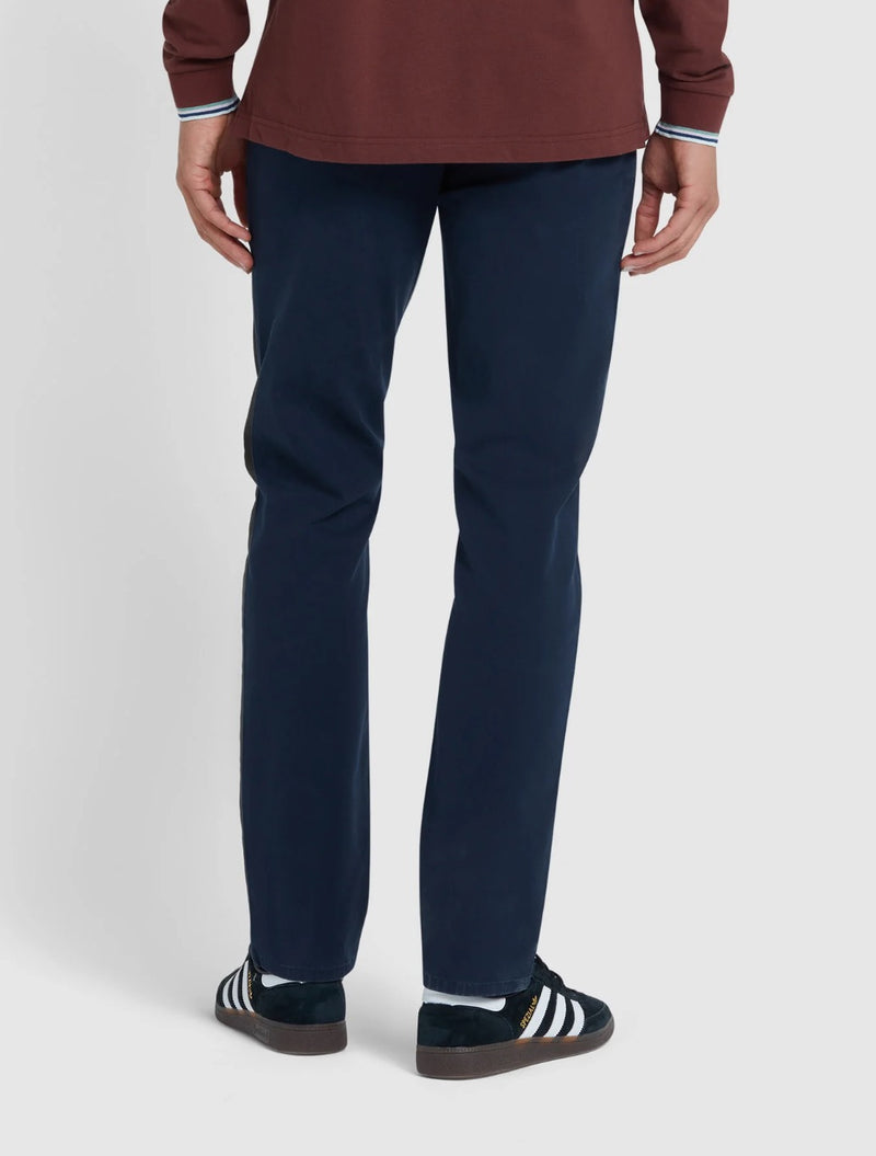 Farah - Elm Slim Fit Chinos - Navy