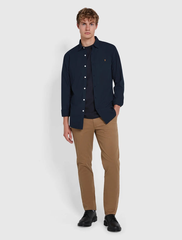 Farah - Elm Slim Fit Chinos - Tan