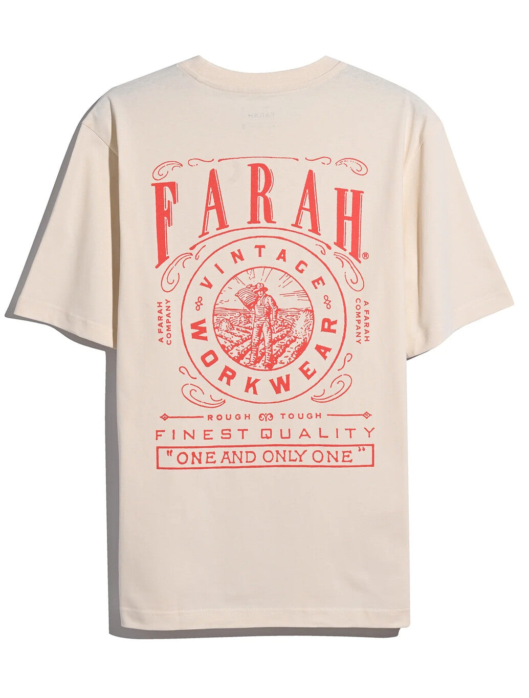 Farah Haise Graphic T-Shirt in Ecru