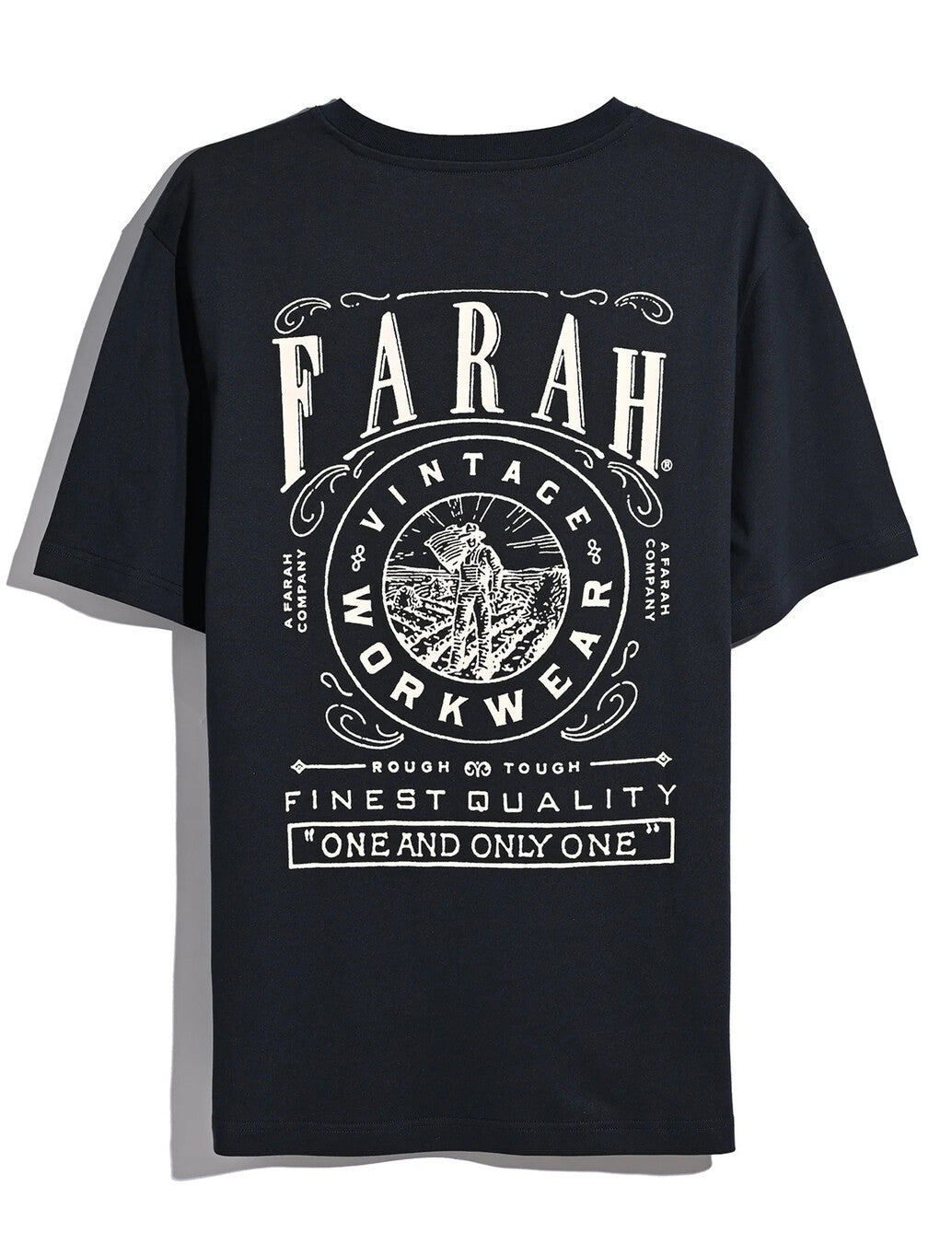 Farah Haise Graphic T-Shirt in Navy