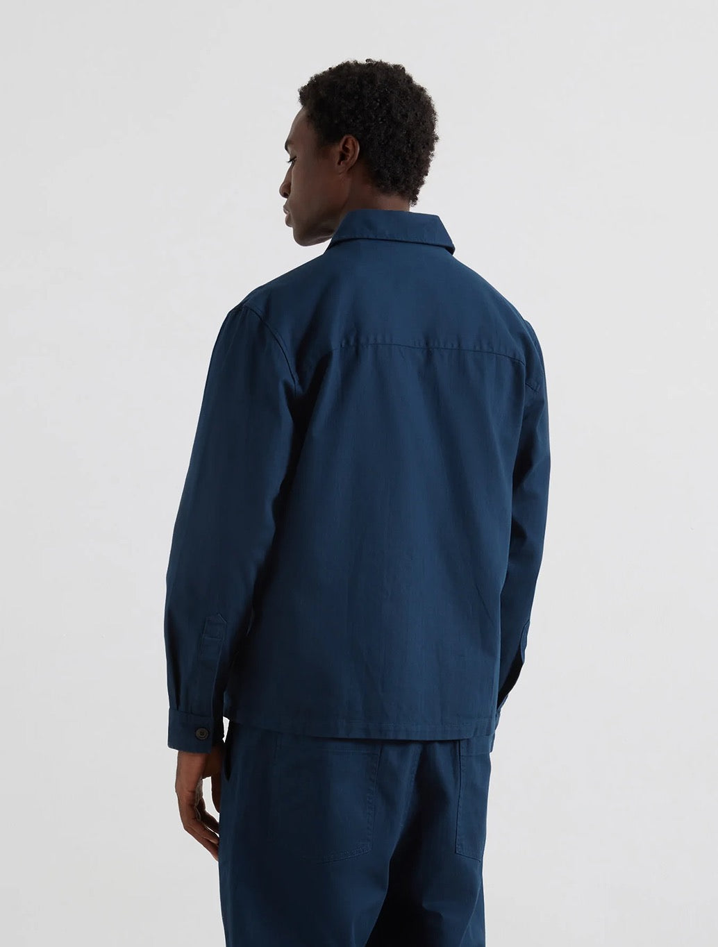 Farah Marshall Overshirt - Navy