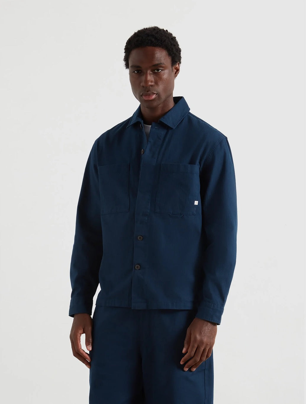 Farah - Marshall Overshirt - Navy