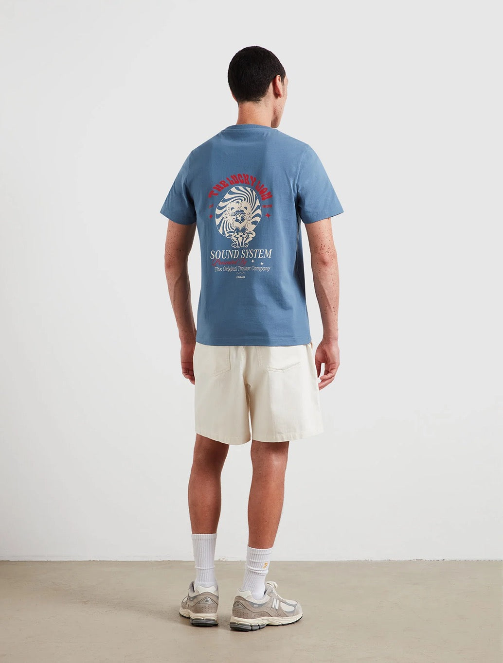 Farah - Morween Graphic T-Shirt - Blue