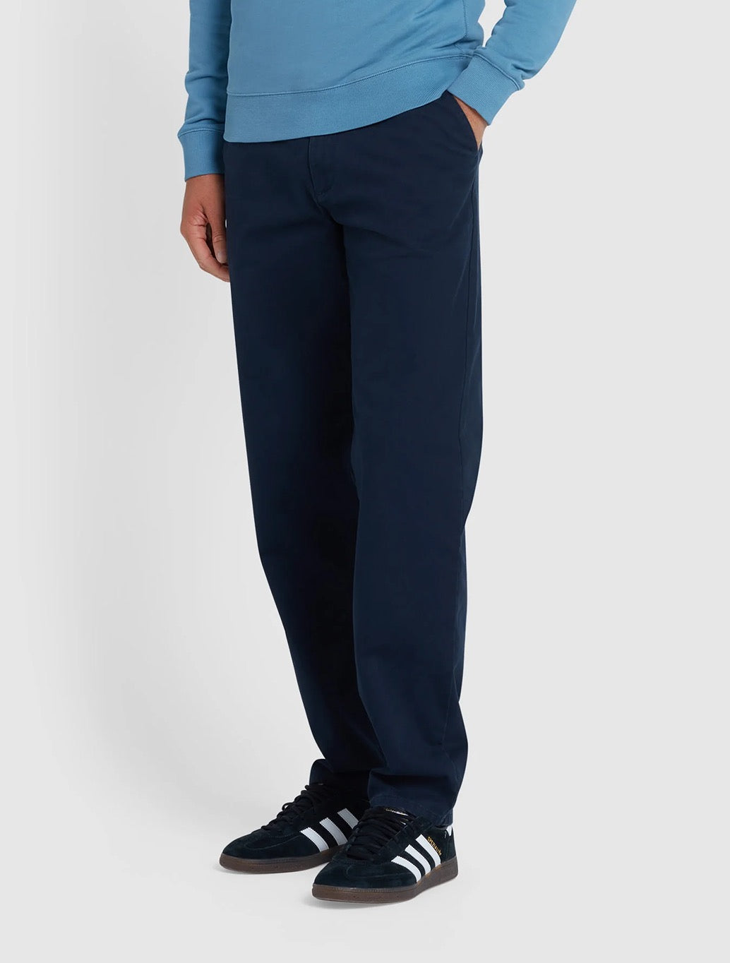 Farah - Norwood Regular Fit Chinos- Navy