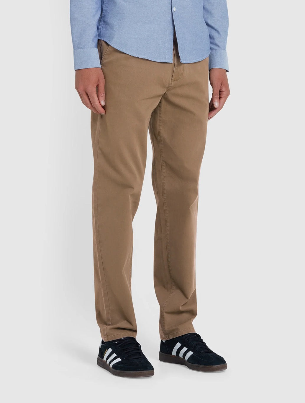 Farah - Norwood Regular Fit Chinos- Tan