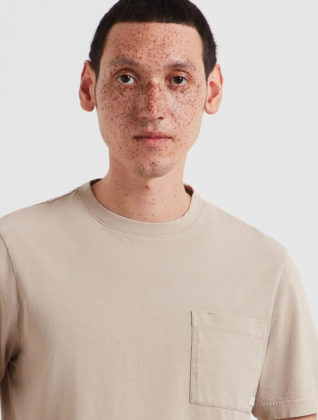 Farah - Stacy Pocket T-Shirt - Light Brown