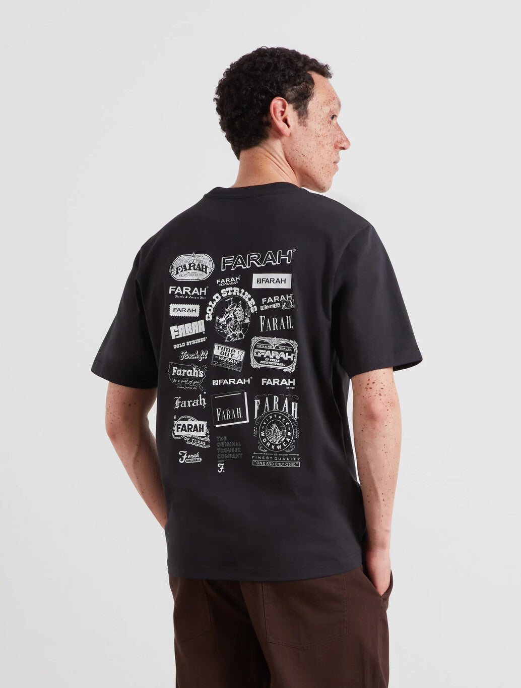 Farah Tilsworth Graphic T-Shirt in Black