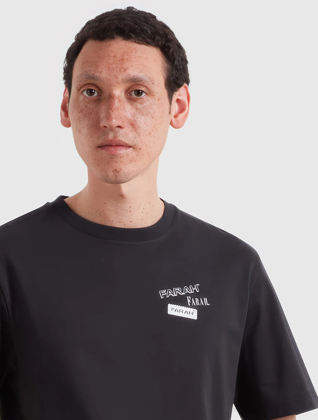 Farah Tilsworth Graphic T-Shirt in Black