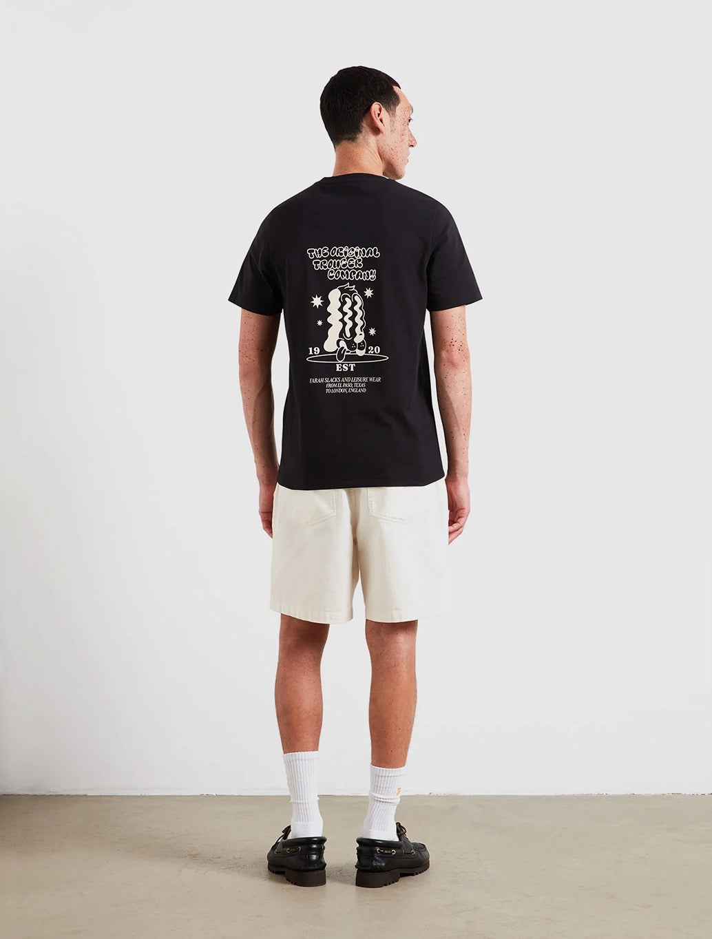 Farah - Tristan Graphic T-Shirt - Black