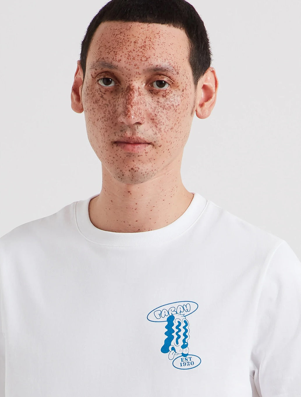 Farah - Tristan Graphic T-Shirt - White