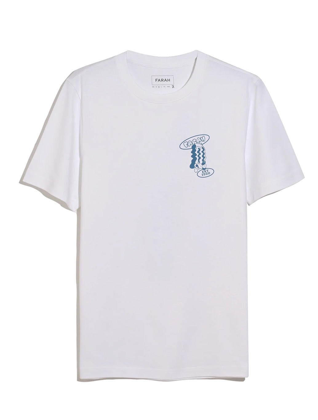 Farah - Tristan Graphic T-Shirt - White