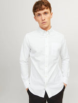 Jack & Jones - Brook Oxford Slim-Fit Shirt - White