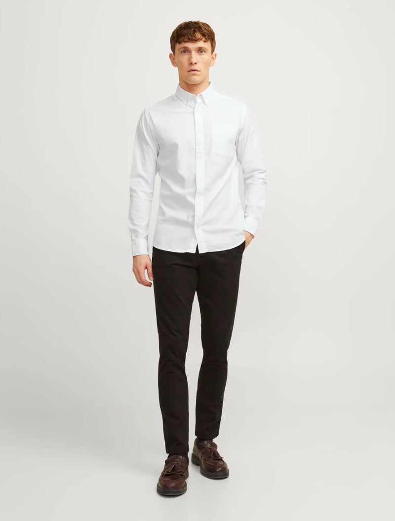 Jack & Jones - Brook Oxford Slim-Fit Shirt - White