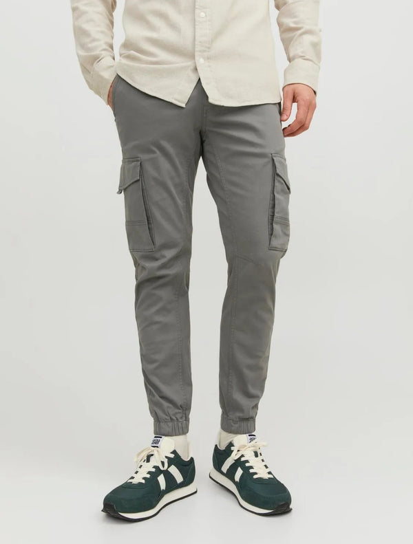 Jack & Jones - Slim Fit Cargo Trousers - Light Khaki