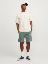 Jack & Jones - Loose Fit Sweat Short - Light Green