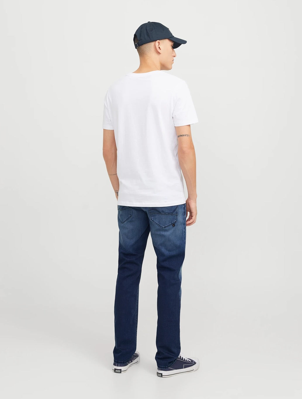 Jack & Jones - Mike Fox Tapered Fit Jean - Denim Blue