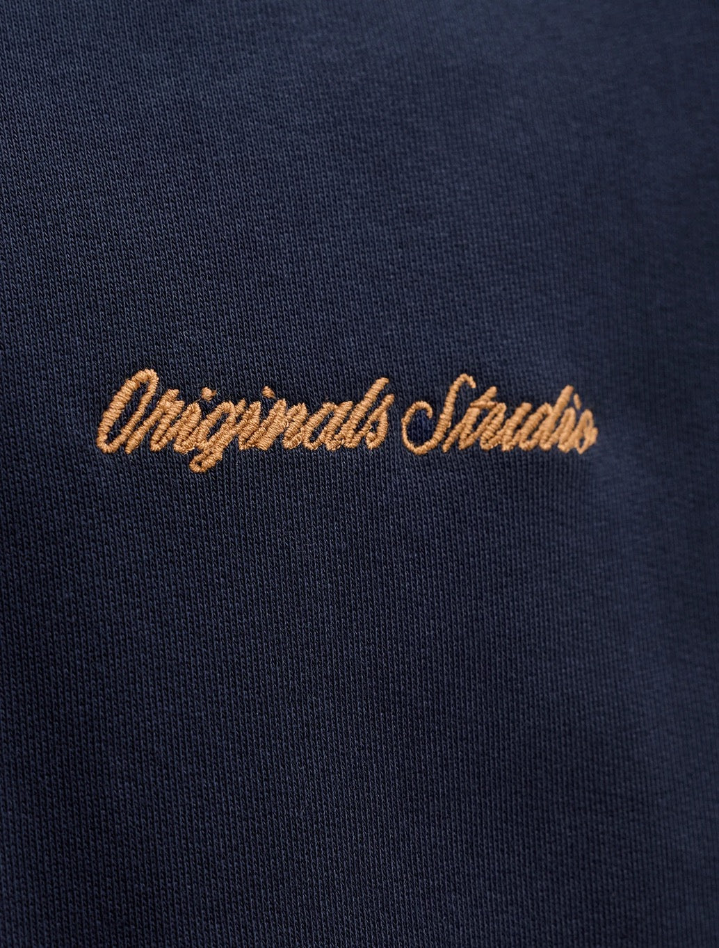 Jack & Jones - Originals Half Zip Sweatshirt - Navy