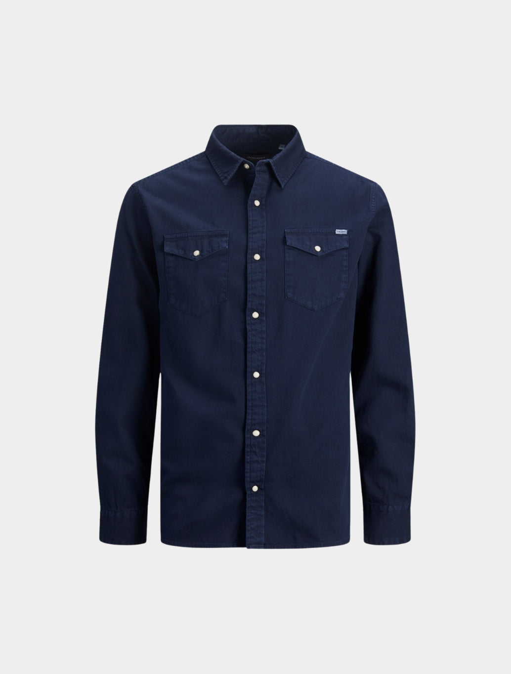Jack & Jones - Slim Fit Denim Shirt - Navy