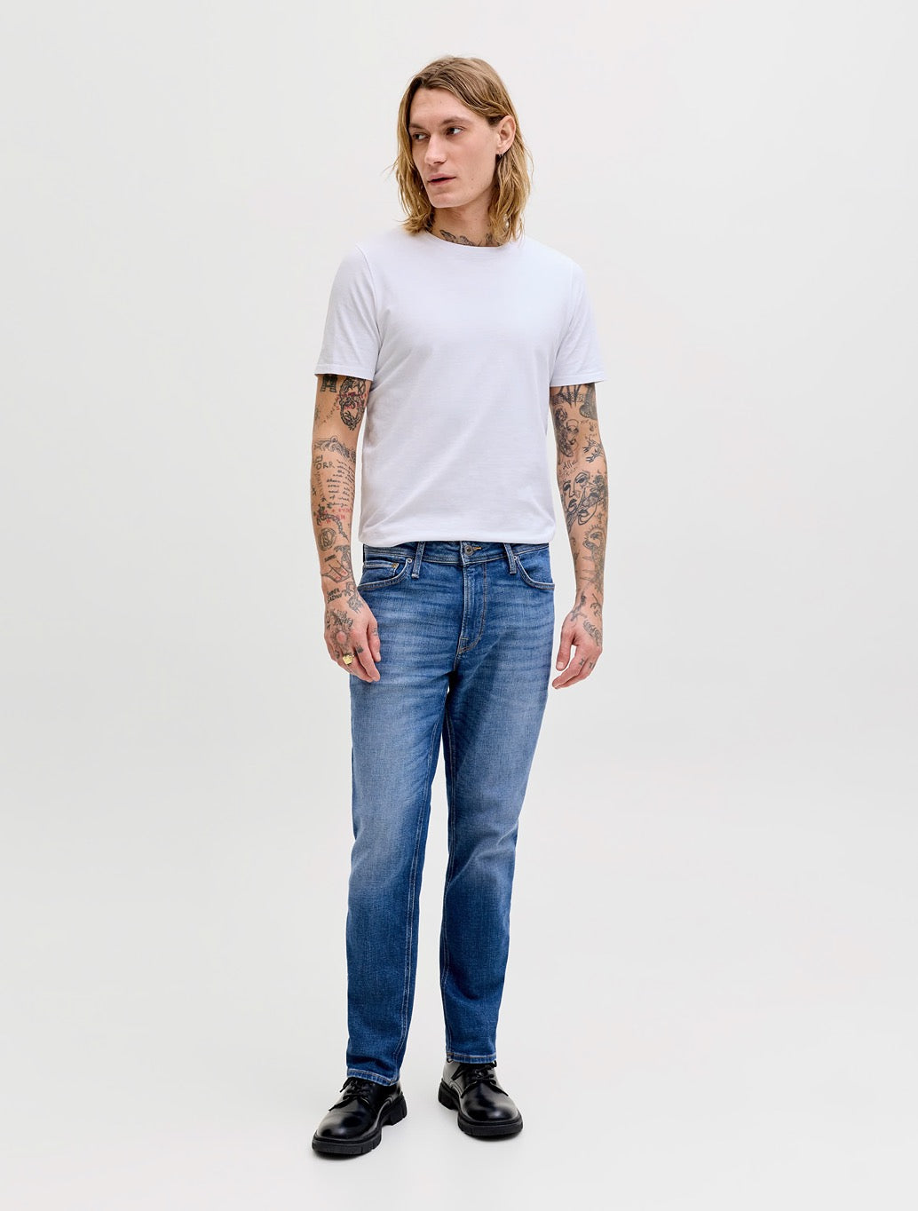 Jack & Jones Clark Original 478 Regular Fit Jeans in Denim Blue