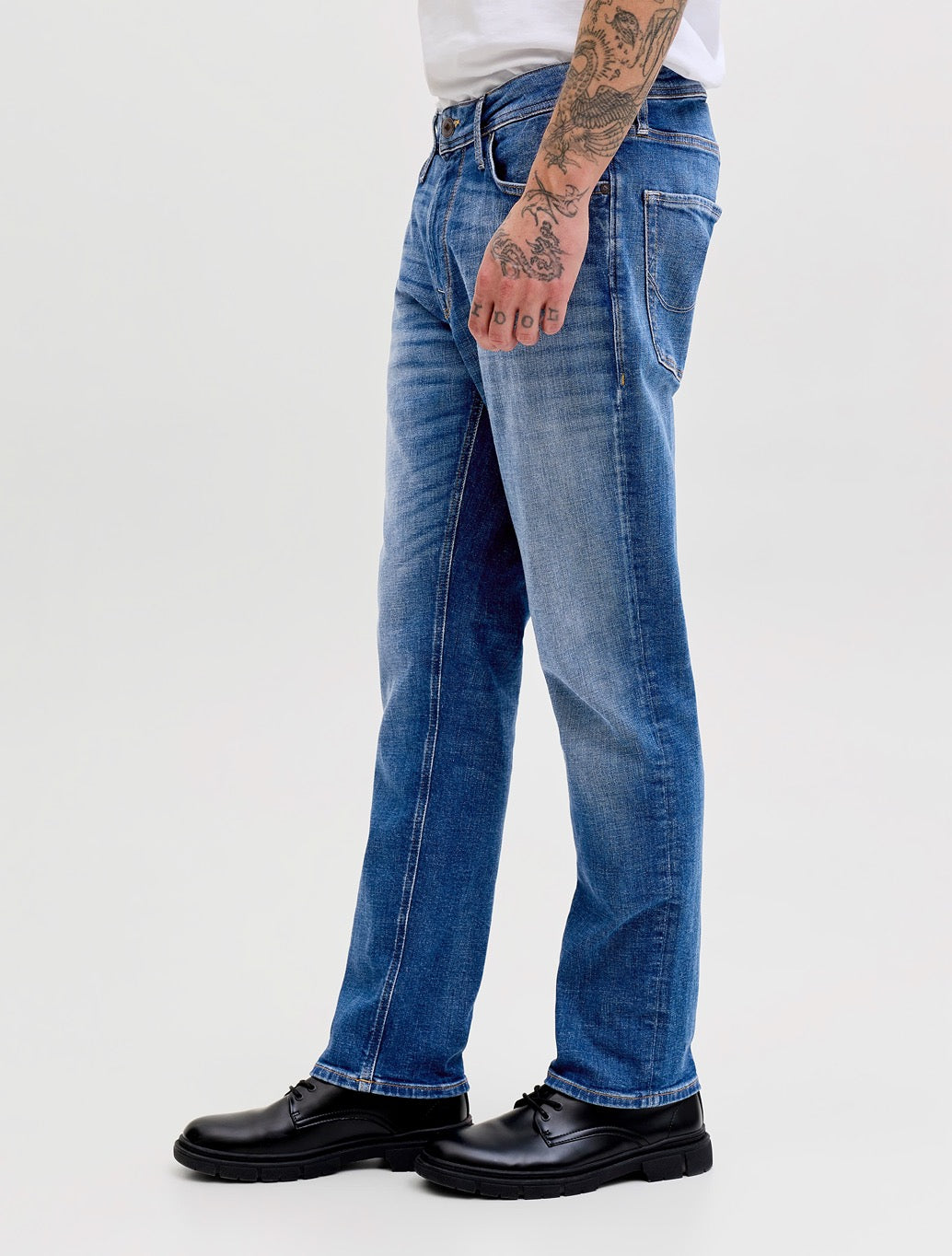 Jack & Jones Clark Original 478 Regular Fit Jeans in Denim Blue