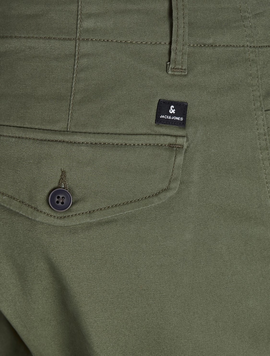 Jack & Jones - Slim Fit Cargo Trousers - Khaki