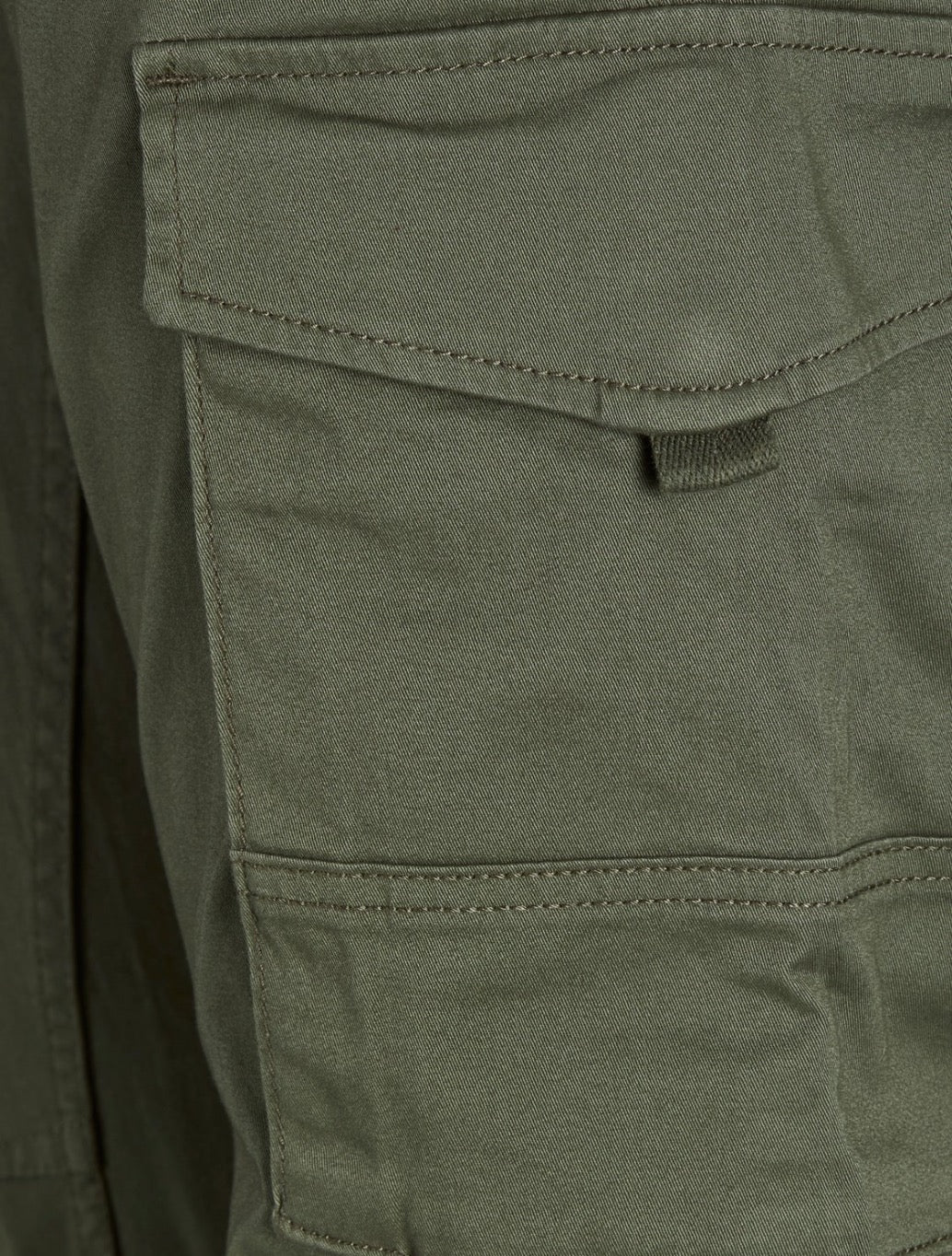 Jack & Jones - Slim Fit Cargo Trousers - Khaki