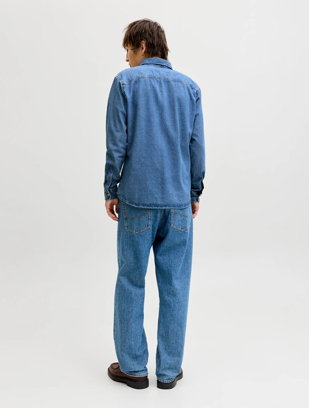 Jack & Jones - Stanley Slim-Fit Denim Shirt - Denim Blue