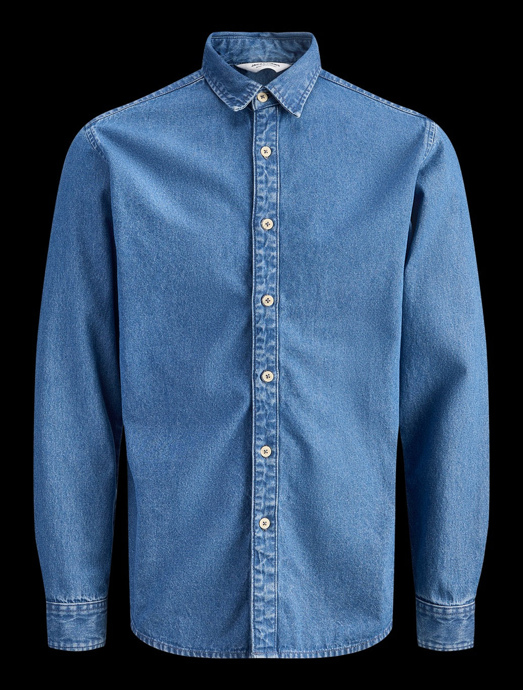 Jack & Jones - Stanley Slim-Fit Denim Shirt - Denim Blue