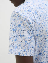 Jack & Jones - Summer Printed Short Sleeve Shirt - Blue
