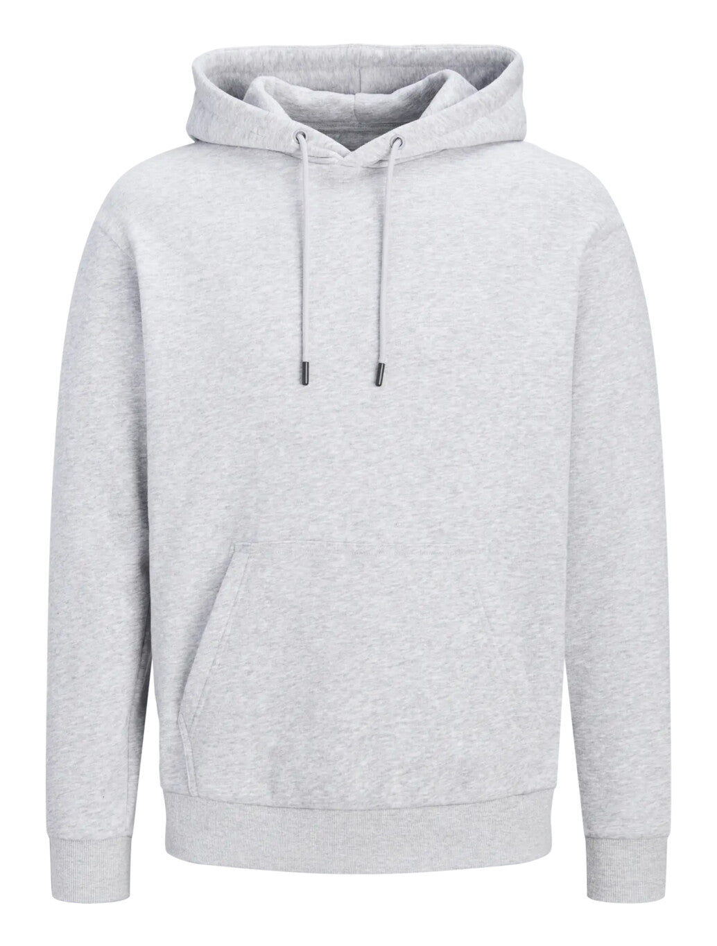 Jack & Jones Bradley Relaxed Fit Hoodie in Light Grey Melange