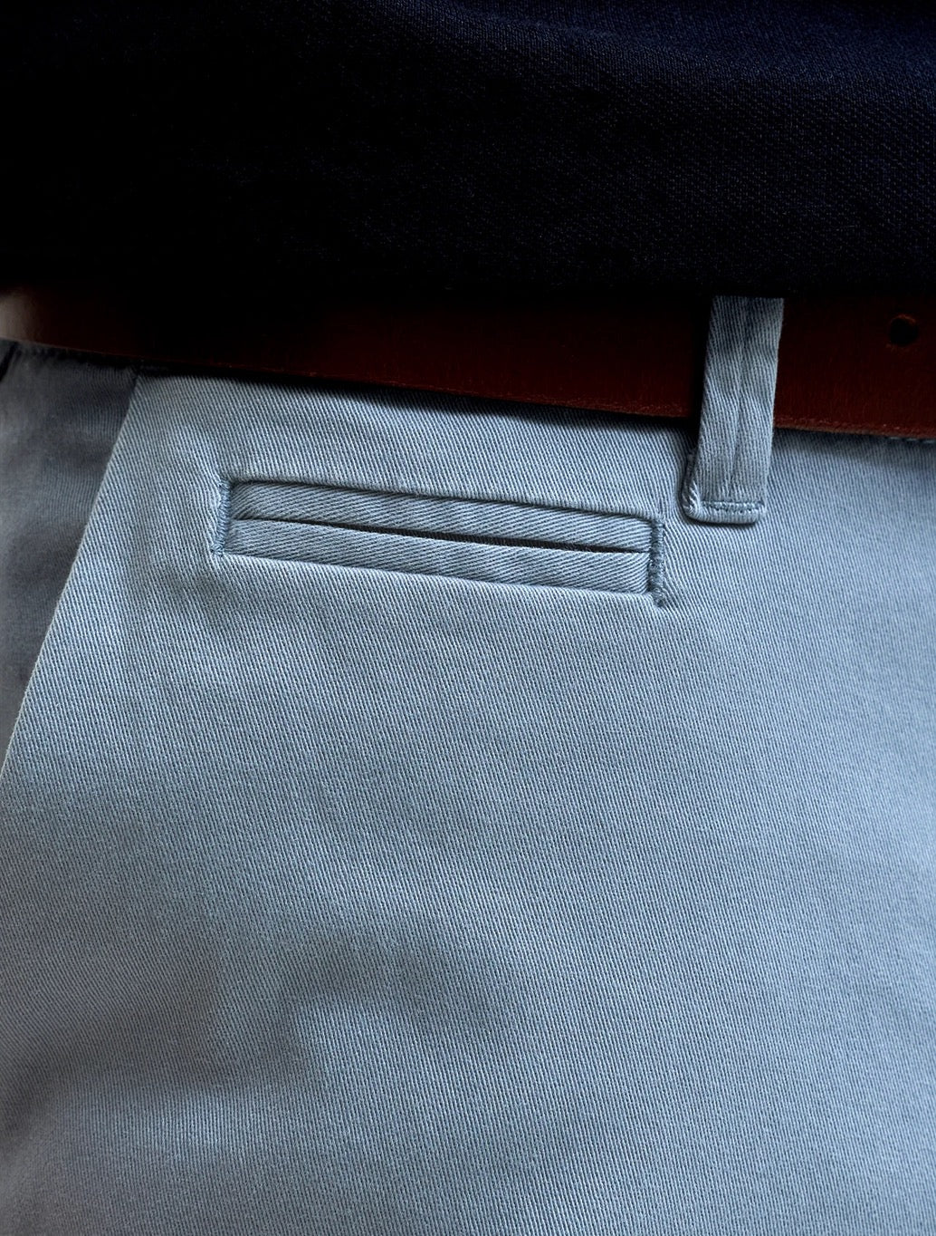 Jack & Jones Bowie Regular Fit Chino Shorts in Blue
