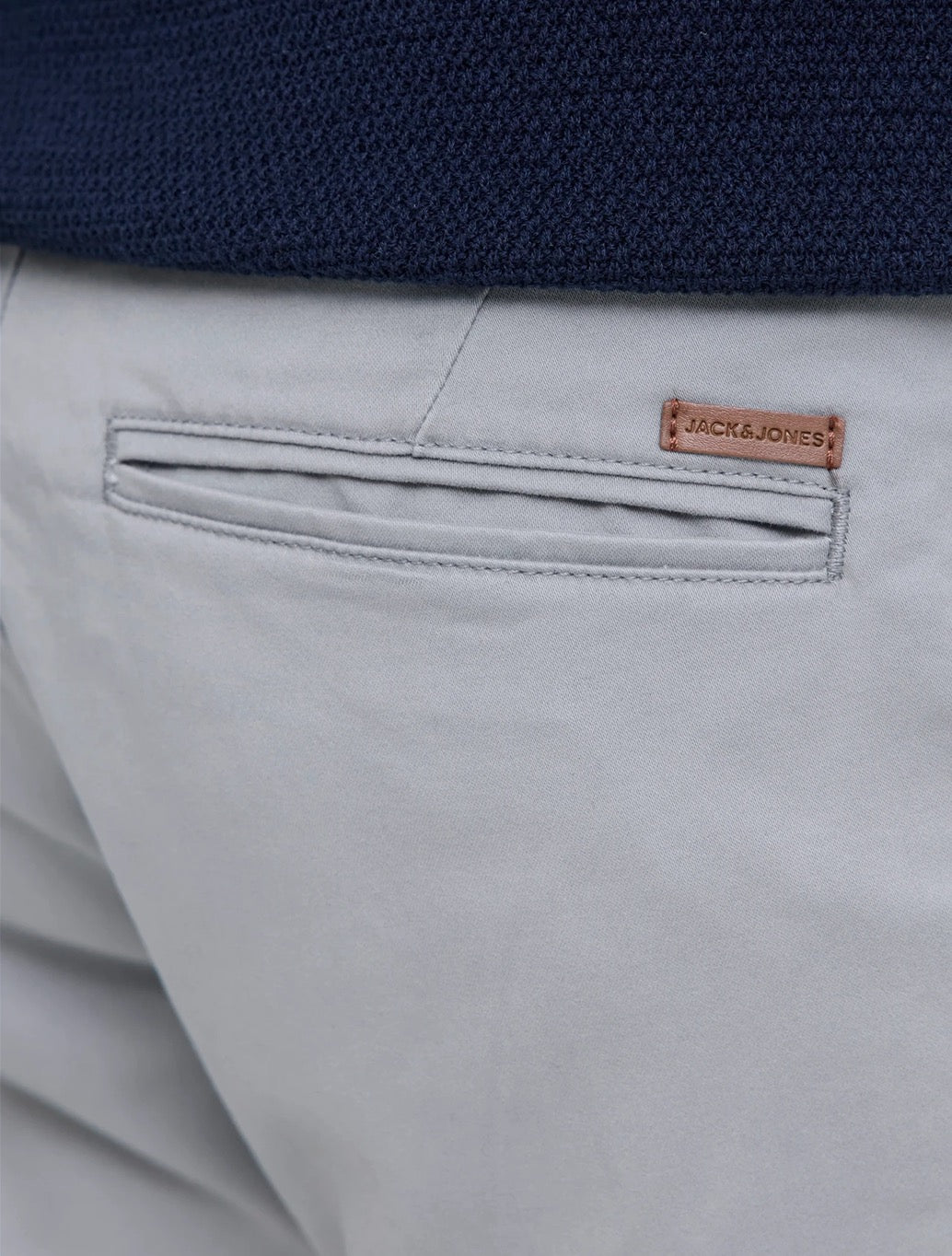 Jack & Jones Bowie Regular Fit Chino Shorts in Grey