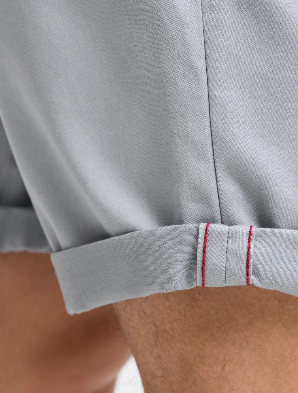 Jack & Jones Bowie Regular Fit Chino Shorts in Grey
