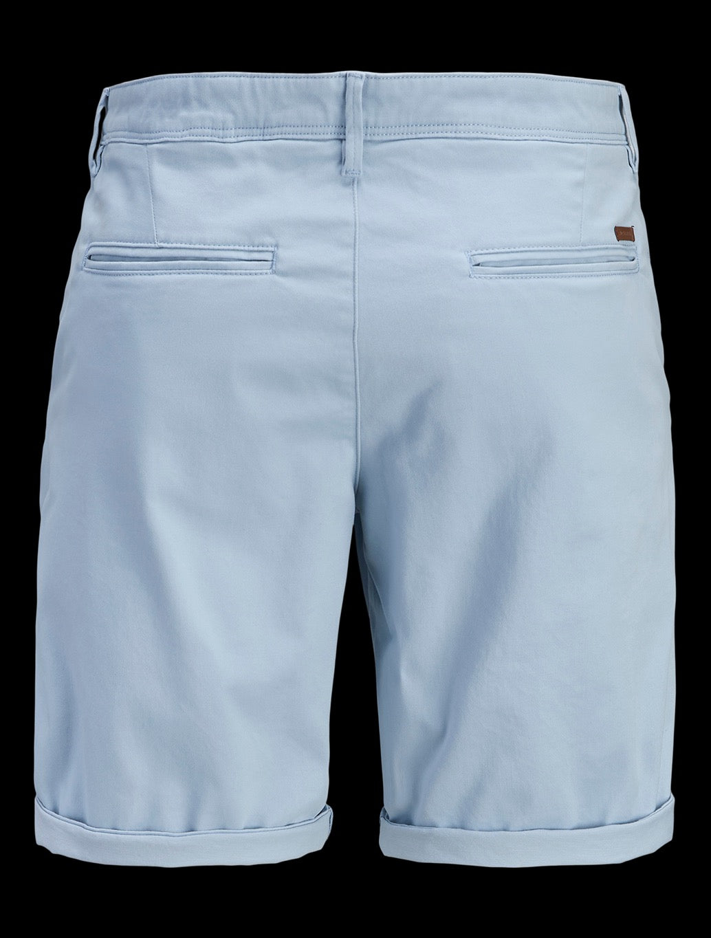 Jack & Jones Bowie Regular Fit Chino Shorts in Light Blue