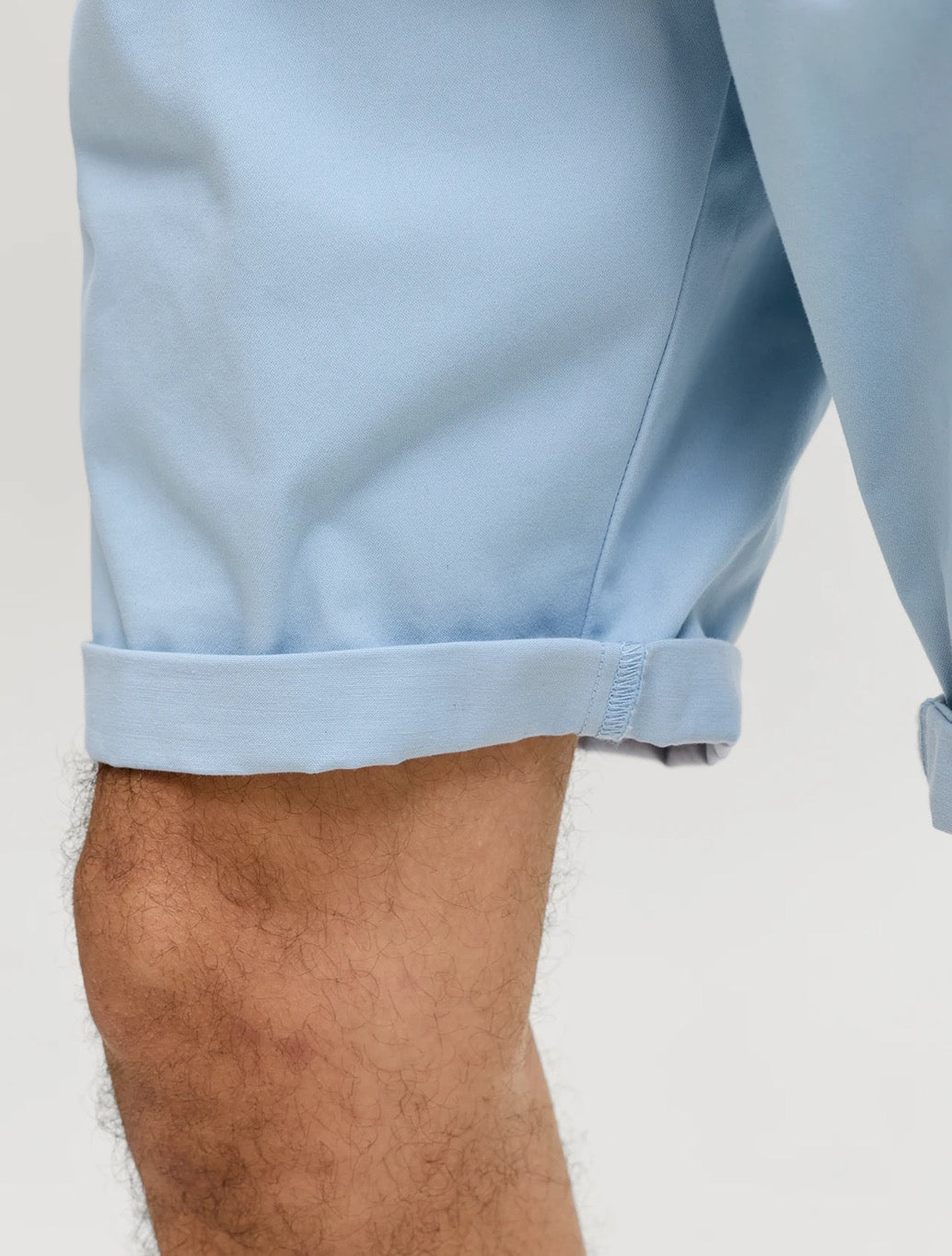 Jack & Jones Bowie Regular Fit Chino Shorts in Light Blue