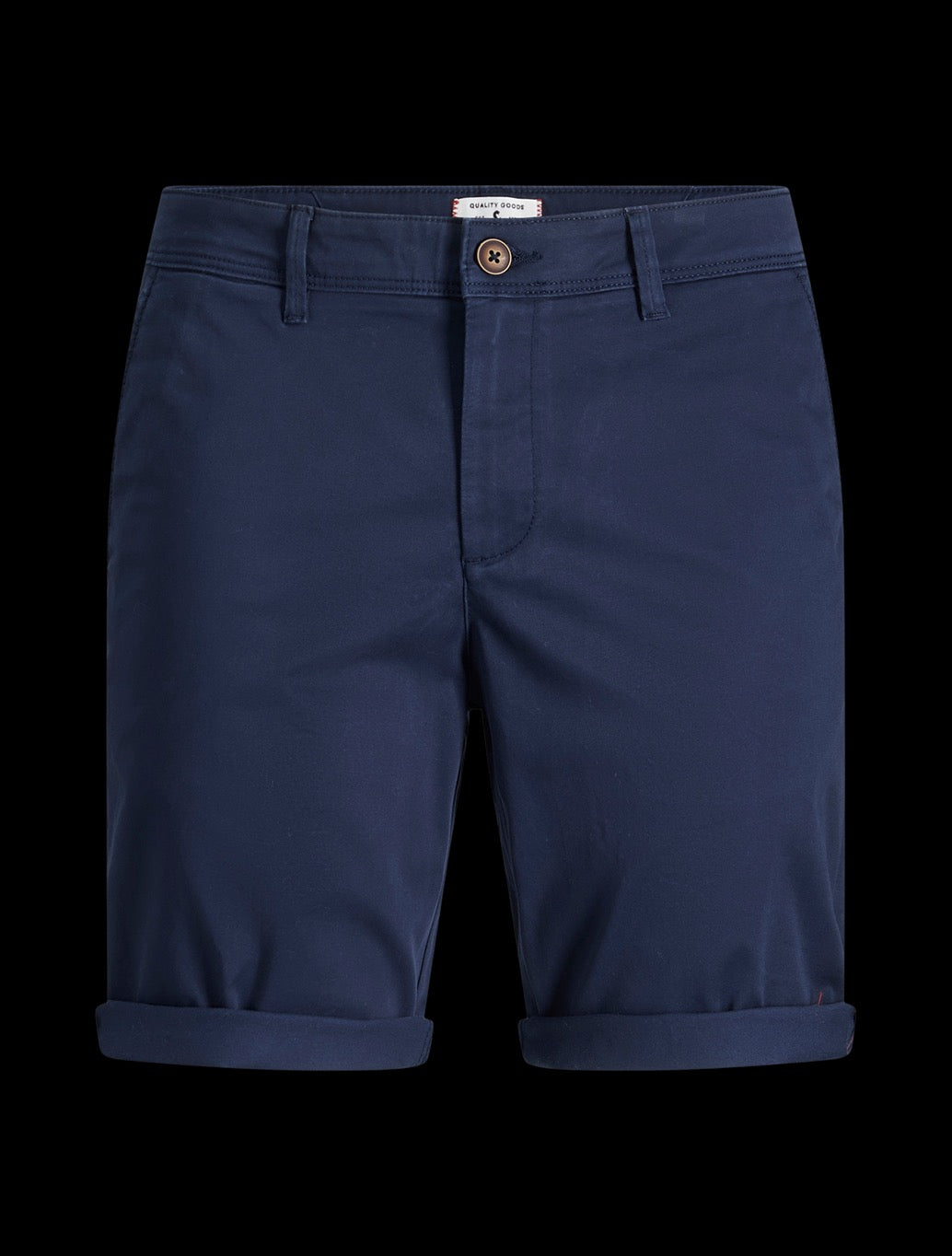 Jack & Jones Bowie Regular Fit Chino Shorts in Navy