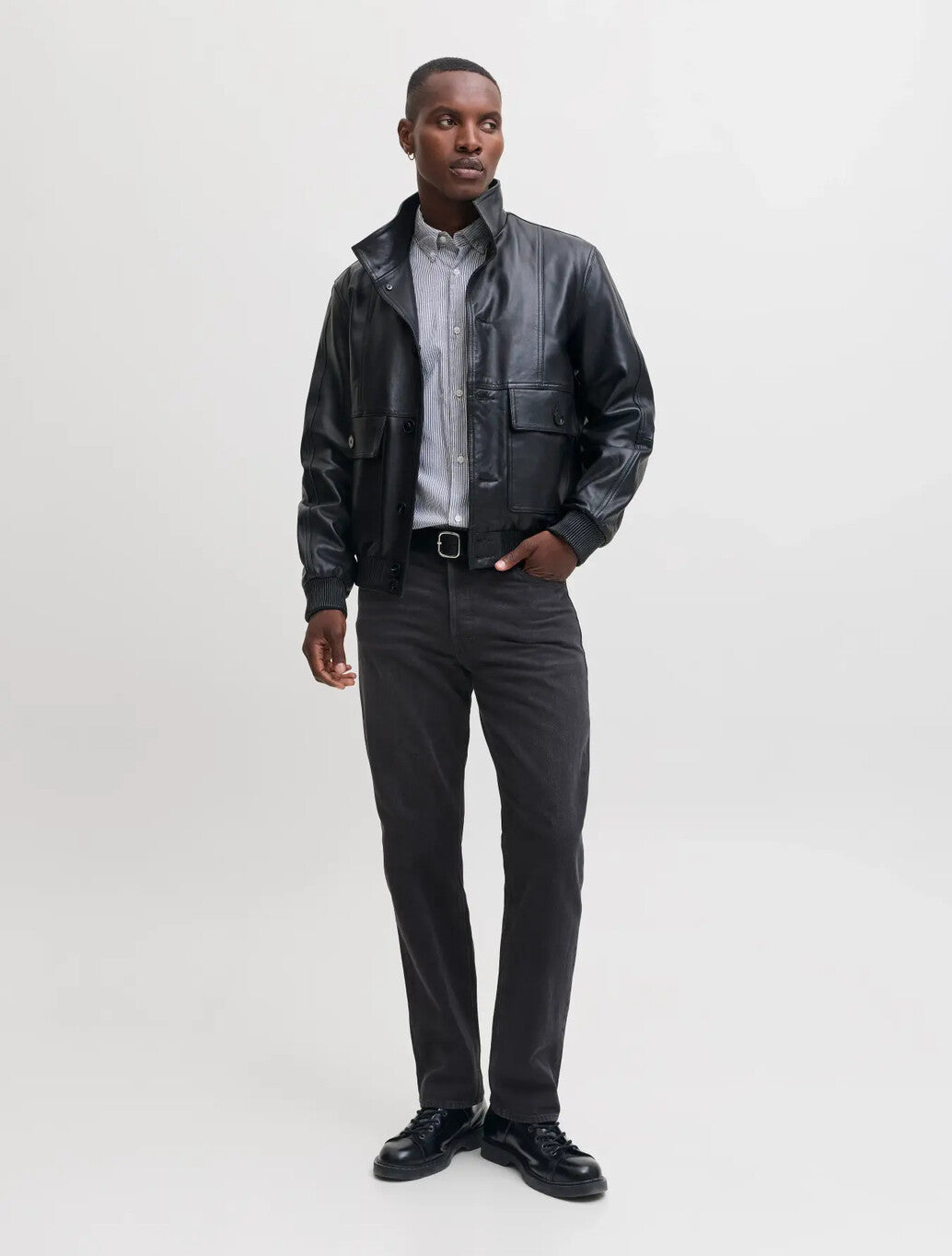 Jack & Jones Chris Relaxed Fit Jean in Denim Black