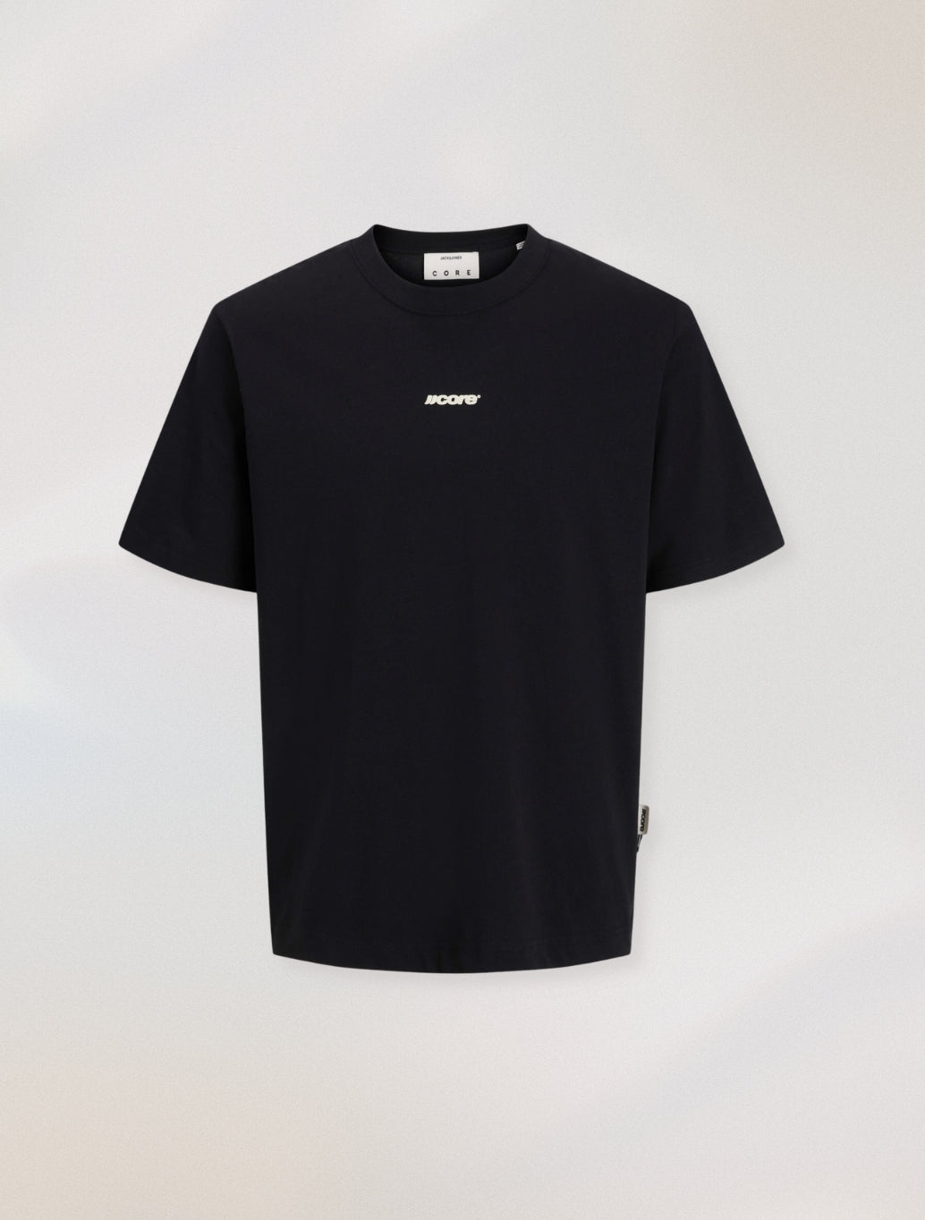 Jack & Jones Club Back Print T-Shirt in Black