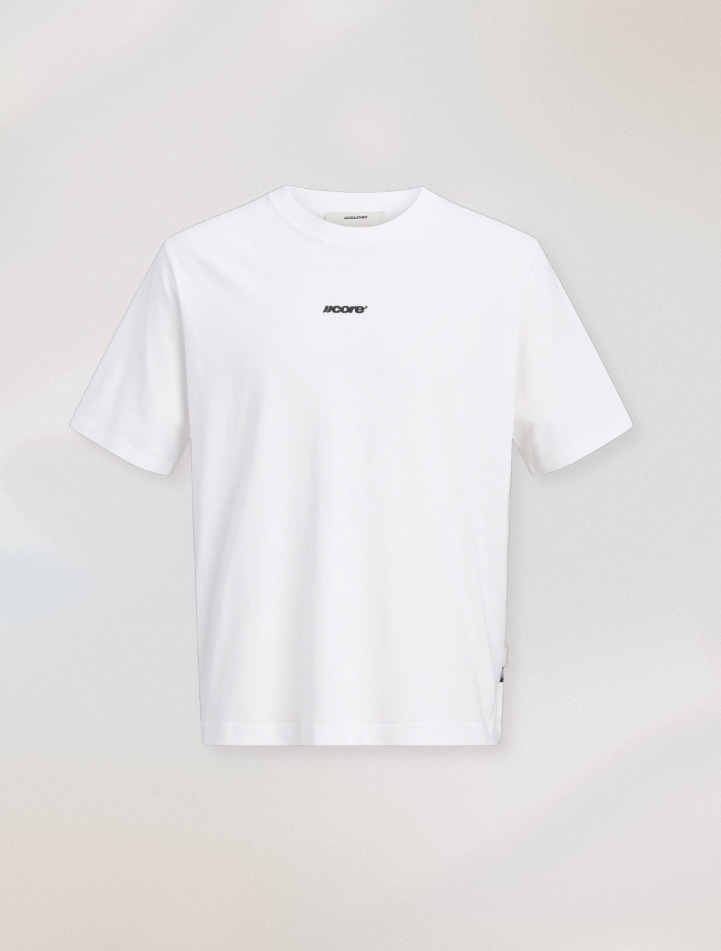 Jack & Jones Club Back Print T-Shirt in White