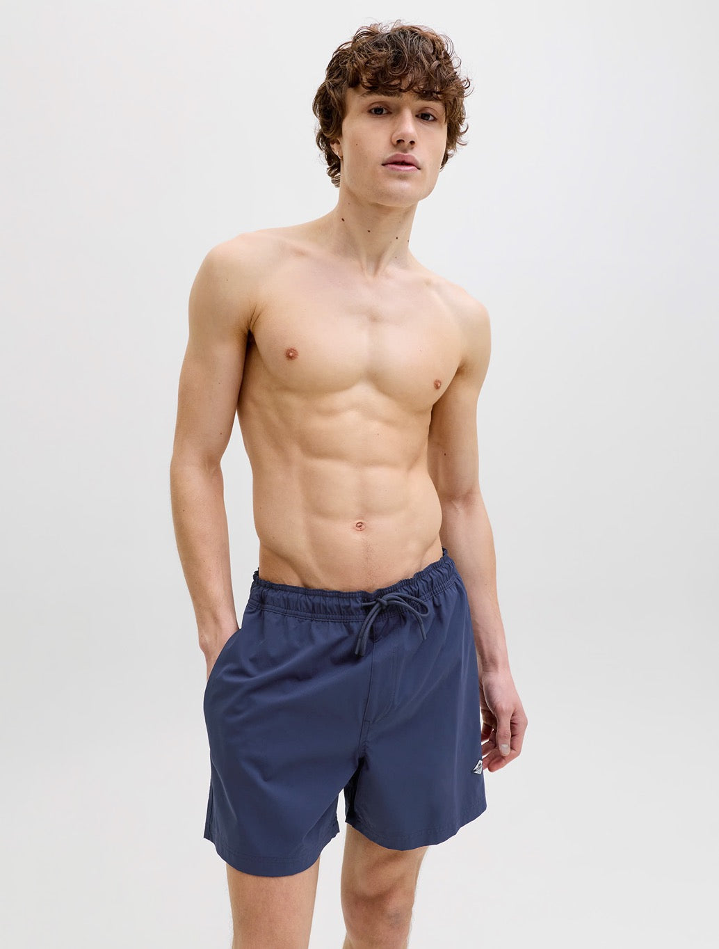 Jack & Jones Maui Swim Shorts in Navy
