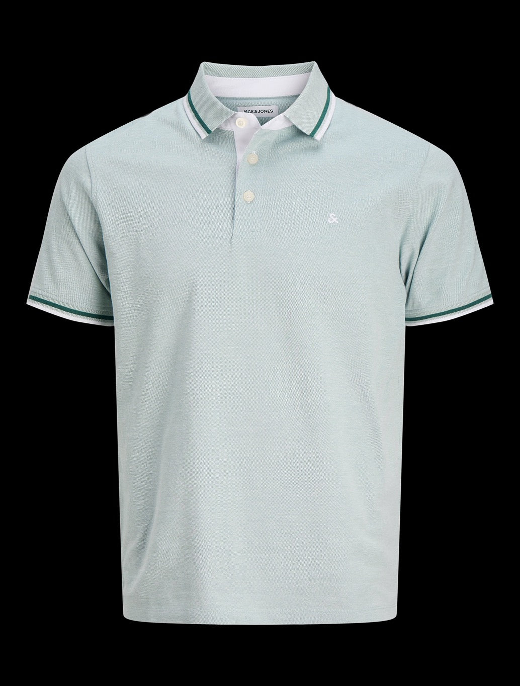 Jack & Jones Paulos Polo Shirt in Mint Green