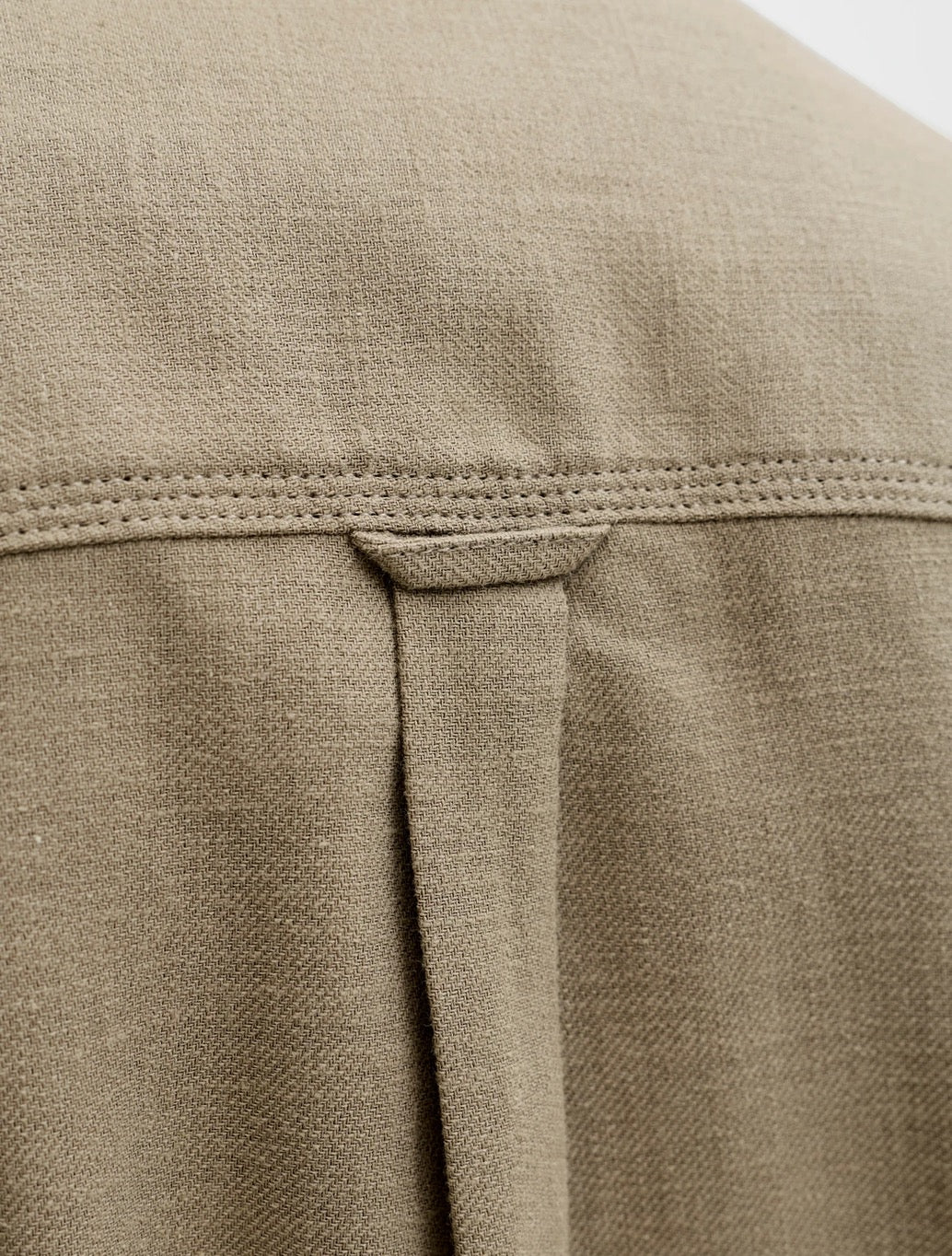 Jack & Jones Rayle Linen Blend Shirt in Light Green